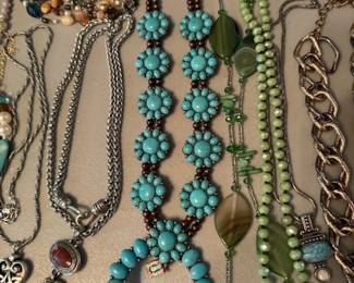A little bit of fashion jewelry, lots of beads and earrings!