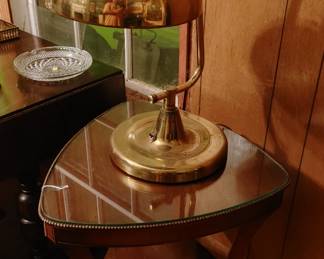Apollo Brass lamp, circa 1930