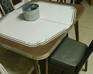 Vintage formica table