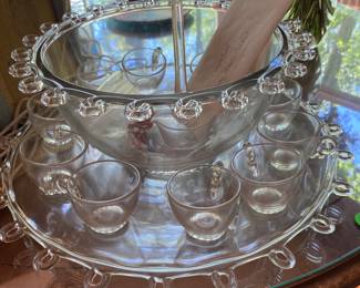 Heisey punch bowl from 1940-1957