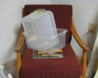 (2) MCM Tell City Lounge Chairs