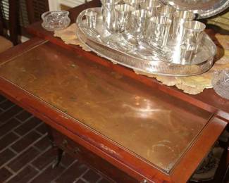 COPPER LINED TRAY