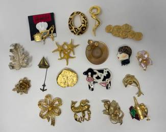 Assortment of Pins/Brooches