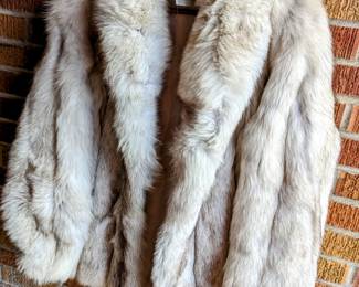 Fantastic vintage silver fox fur from Frederick & Nelson