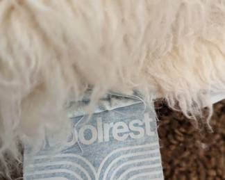 Vintage Woolrest bed toppers