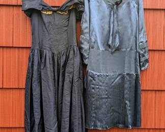 Vintage dresses from 1940 and 1910s in excellent condition