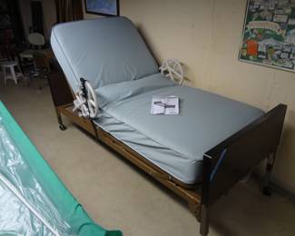 DRIVE HOSPITAL BED, UPGRADED MATTRESS, BED LINENS - BUY IT NOW $200.00
