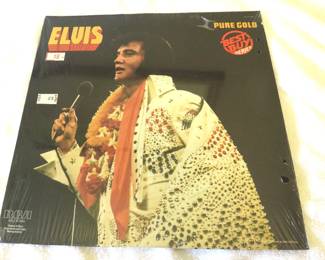 Elvis sealed LP album