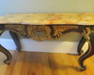 ornate carved table