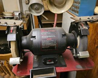 8” bench grinder