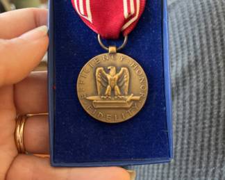 WWII good conduct medal
