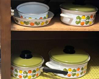 1970’s Austria enamel cookware
