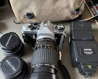 Vintage camera equipment