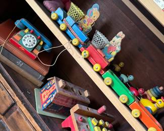 Vintage Playskool and Fischer price toys