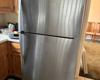 Stainless whirlpool refrigerator