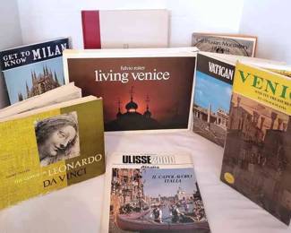 Leonardo Da Vinci, Living Venice, Milan, Vatican City, And More Books