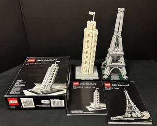 LEGO Eiffel Tower Leaning Tower Of Pisa Architecture Sets