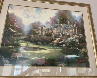 Thomas Kinkade “Gardens Beyond Spring”
Signed and numbered
$180