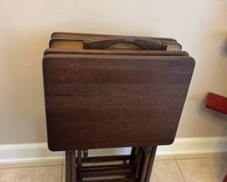 TV tray set - $20
