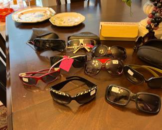 Variety of sunglasses (2 pair of Gargoyles)