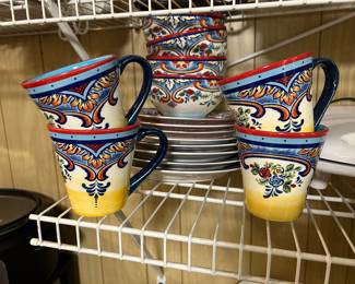 Euro Ceramica Zanzibar 16-Piece Dinnerware Set 