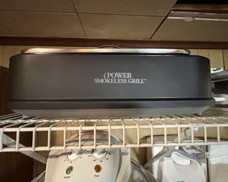 Power Smokeless Electric Indoor Removable Grill