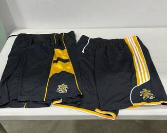 WSU mens basketball shorts sizes LG and XL