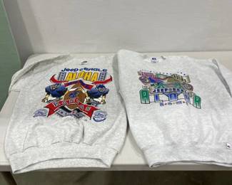 KU Jayhawks football sweatshirts size XL