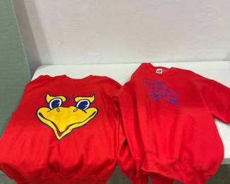 KU Jayhawks sweatshirts size XL