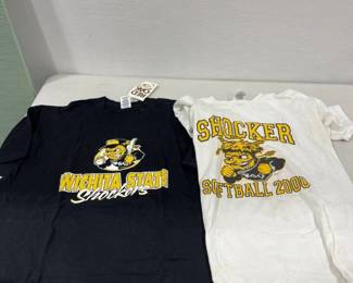 WSU baseball t-shirt size XL and softball t-shirt size LG
