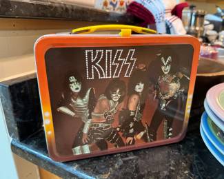 Vintage Kiss Lunch Box
