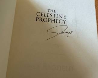 "The Celestine Prophecy" Autographed by James Redfield