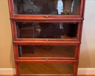 The Globe-Wernicke Co. 6 Tiered Barrister Bookcase (34"W x 11"D x 53"H)
