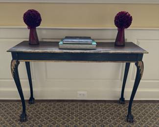 French Provincial Console Table (16"D x 47-1/2"W x 30"H)