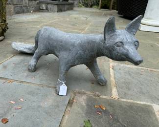 Concrete Outdoor Fox Statue