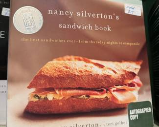 "Sandwich Book" by Nancy Silverton's Autographed