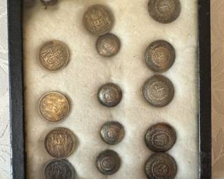 Antique Thai Bhat Buttons