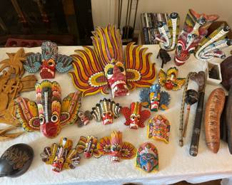 Collection of Sri Lankan Masks