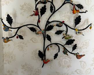 Metal Branch Wall Sculpture with Tree Birds (sold separately)