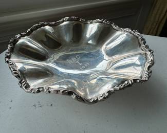 Sterling Silver Candy Dish Engraved A-B-C I 1964 (300 gms)