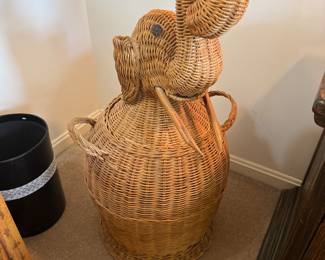 Elephant Shaped Basket