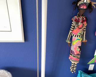 post modern wall art dolls