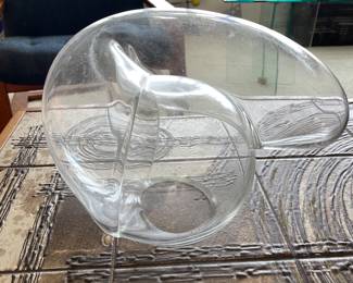 Large glass sculpture