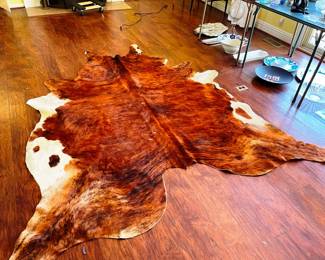 This is a real cow hide!