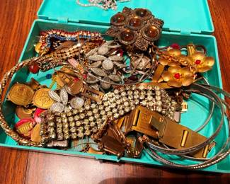 Vintage costume jewelry