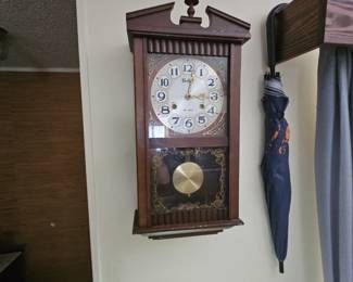 Pendulum wall clock $50