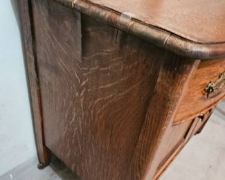 Some water damage ( would be good project piece or painted) $50