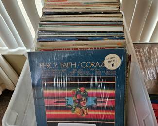 Record albums $1.00 each
Record player Not For Sale