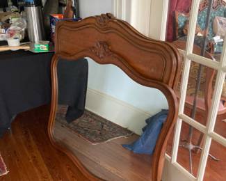 1930’s FULL SIZE BED,MIRROR
