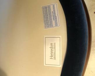 Henredon Master Arm Chair with Matching Ottoman